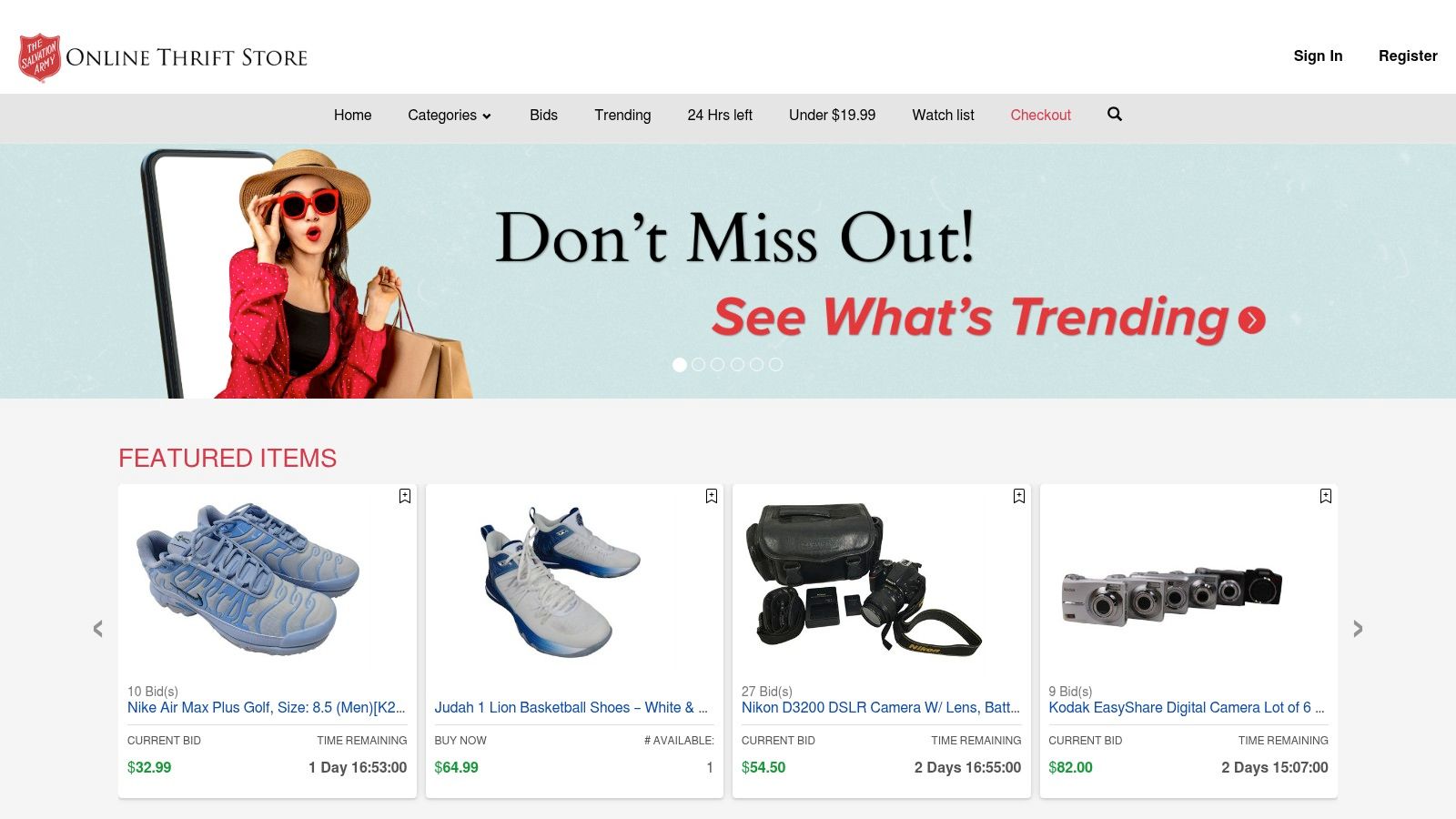 ShopTheSalvationArmy.com